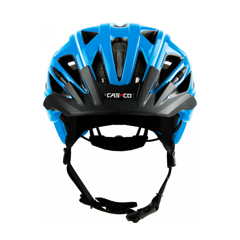 Kids bike helmet bright blue