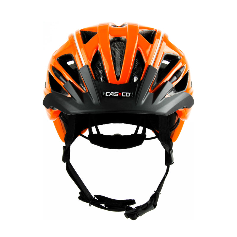Bicycle helmet for children orange