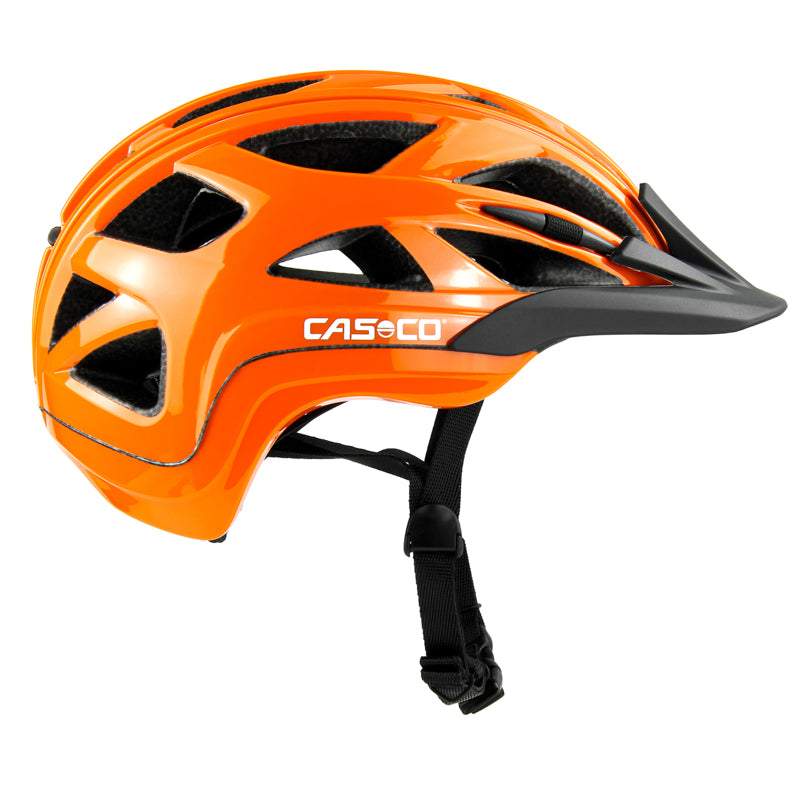 orange bike helmet child