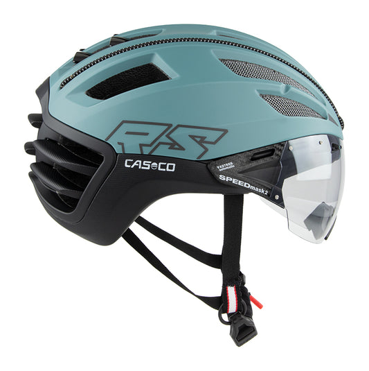 Green Road racing helmet